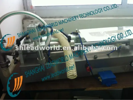 single head pneumatic mango juice filling machine