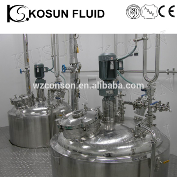 High vaccum pressure Stainless steel Crystallizing tank