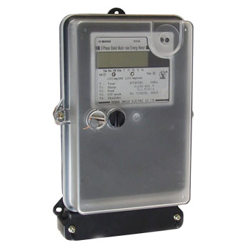 Three Phase Carrier Wave Electric Energy Meter