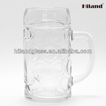 Promotional wholesale 600ml tankard beer glass