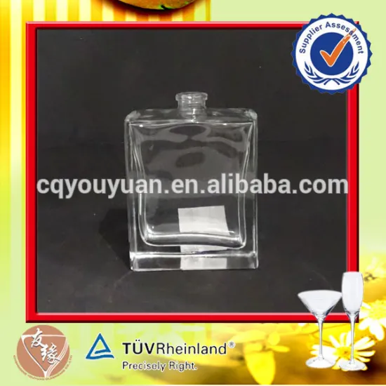 Glass material personal care packaging perfume bottles for sale