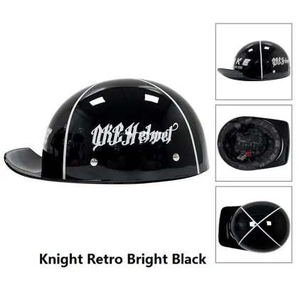 Personalized Cute Retro HJC Half-Helmet Crown Prince Motorcycle Helmet