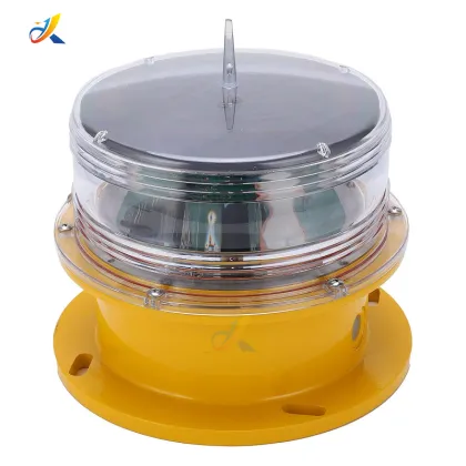 High-Brightness Solar Flashing Warning Lights for Aviation Obstruction Lighting
