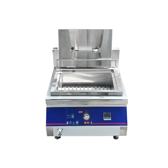 Industrial induction fryer for fast food