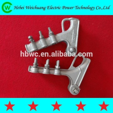 Hot dip galvanized pole line hardware/bolt type tension clamp srain clamp/power accessories