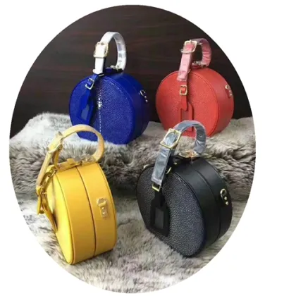 New Klein Small Round Candy Tote Crossbody Bag