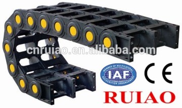 beautiful appearance and weight bearing flexible Ruiao plastic drag chain
