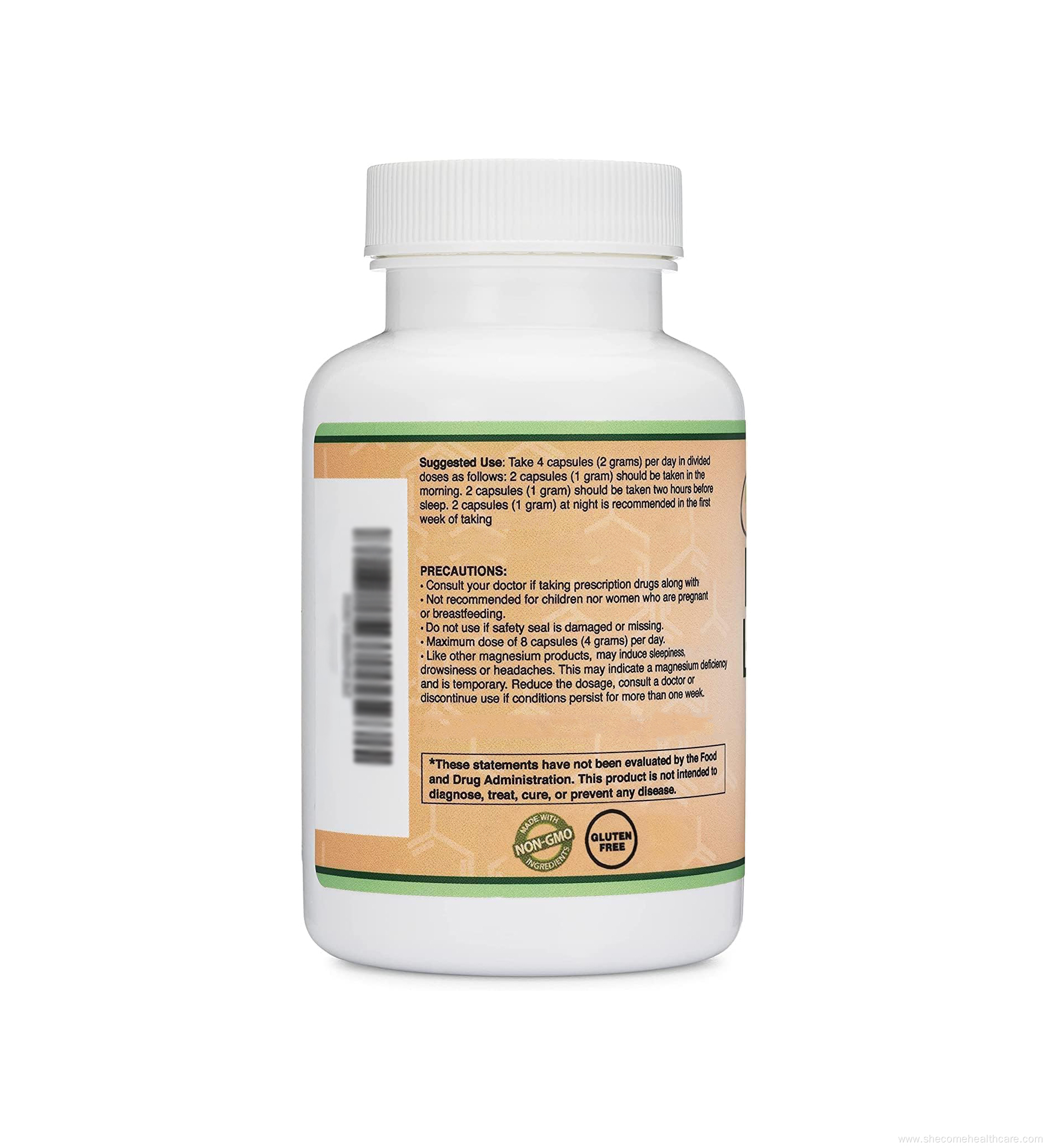 Magnesium L Threonate Capsules for Sleep Cognitive Function