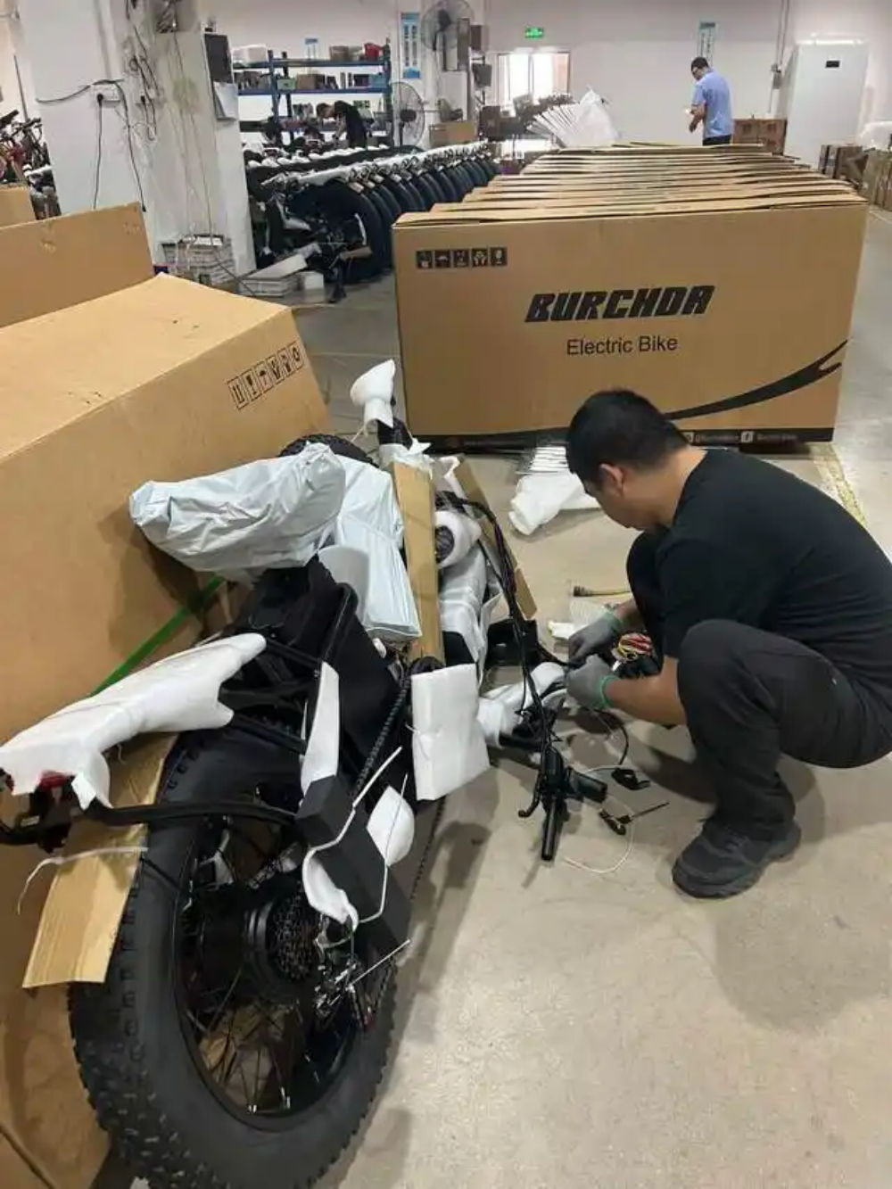 dedicated protective packaging stage