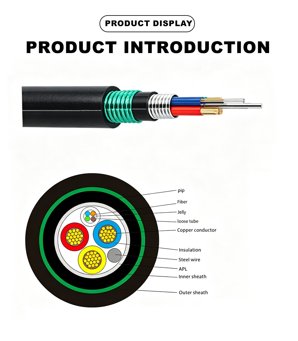 6.Optical-Electric Composite Cable GDTA53