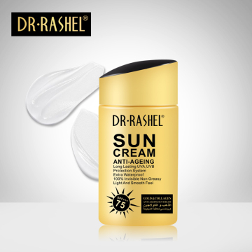 High SPF Sunscreen Cream with Gold Collagen - OEM Skin Blocker