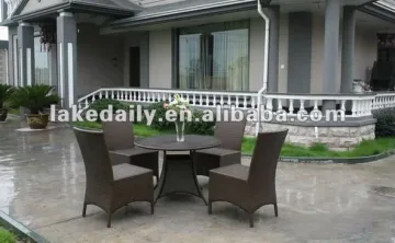 Outdoor Rattan dinning table set