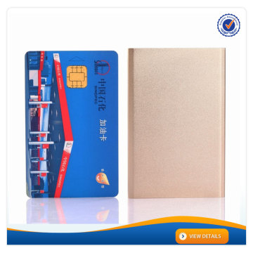 AWC115 Multifunction Power Bank Card Shape With Flash Drive Function Thin Logo Phone Charger 2 in 1 Power Bank