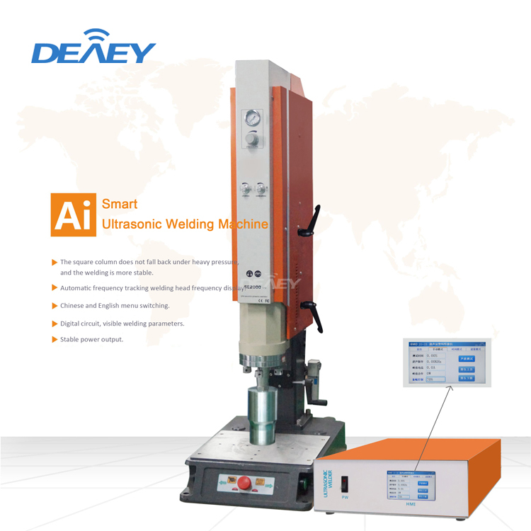 High Frequency Spot Welder 15kHz 2600W Ultrasonic Plastic Welding Machine for PVC HDPE ABS PP PE