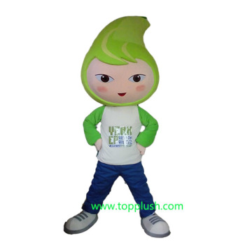 Human girl mascot costume for promotion