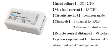Mi Light Use Remote Led RGBW Color Controller