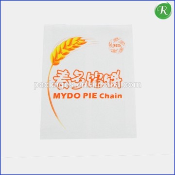 Heat seal and custom logo printed pie paper food packaging bag