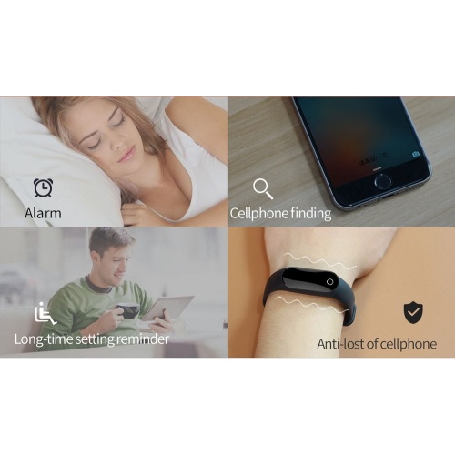 Heart Rate Monitor Step Count Sports Bracelet