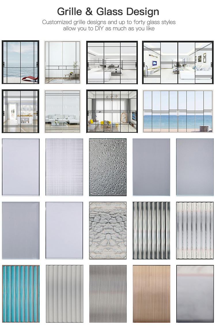 Commercial Residential Aluminum Sliding Doors,Glazed Glass Doors Aluminum Sliding Door,Thermal Break Aluminum Sliding Doors,Soundproof Bulletproof Aluminum Sliding Door