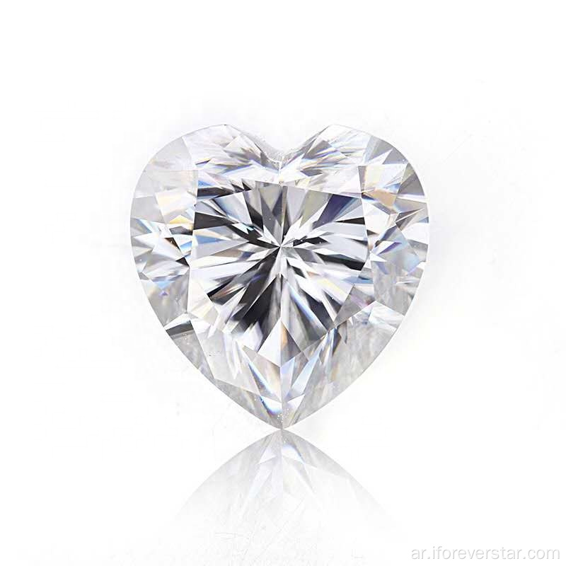 DEF EX-VG GRA 1CARAT LOOSE HEART MOISSANITE DAIMOND