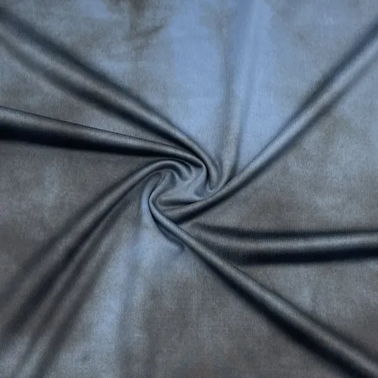 Soft Touch Polyester Elastane Blend Garments Fabric