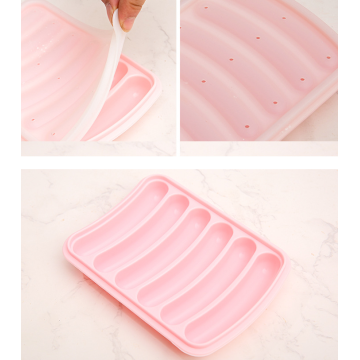 Moldes de salsicha de silicone por atacado DIY DIY