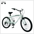 26 인치 시 마 노 6 속도 크루저 자전거 사용자 지정