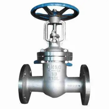 API Gear Operated Rising Stem Cast Steel Gate Valve