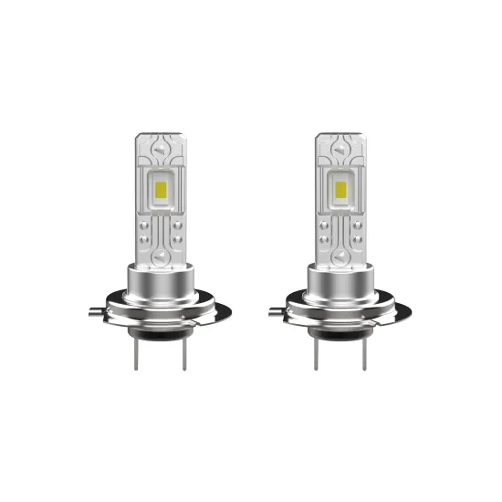 LEISHEN Factory H3 LED Fog Light Bulb - 4000lm, 3000K White, 60W H4 H6 Car Accessories