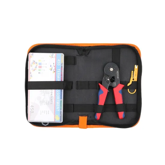 450pcs Comprehensive Tubular Crimping Plier Kit: Diverse Size Selection for 6-4A, 16-8AWG Terminals from 1.5-10mm