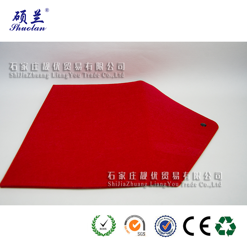 Good Quality Red Felt Envelope