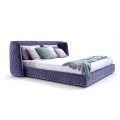 幻想的な紫色の品質のベッド