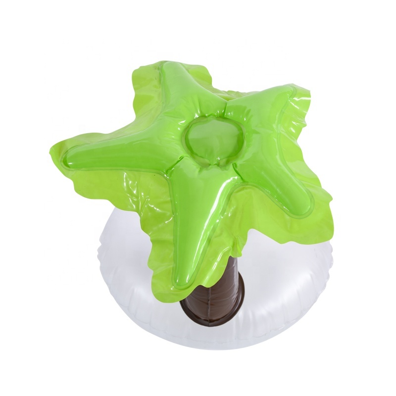 coconut palm tree pool float tray