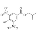 安息香酸、４−クロロ−３，５−ジニトロ - 、２−メチルプロピルエステルＣＡＳ ５８２６３−５３−９