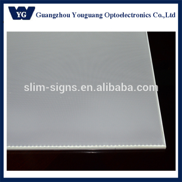 LGP+LED lumisheet ultra slim edge lit acrylic panel