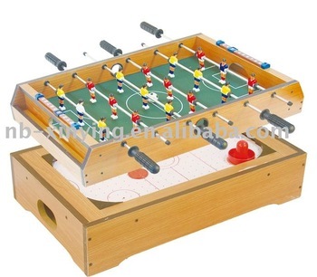 Hot selling Mini Tabletop Foosball Game & Air Hockey Game
