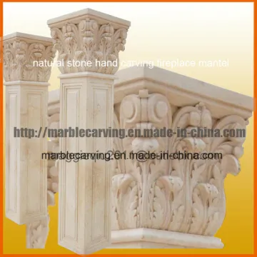 Stone Pillar Marble Column of Hollow Solid Indoor Mc1701