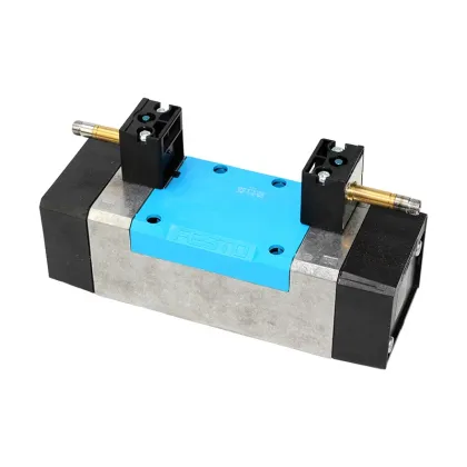 ISO 5599-1 Compliant Festo Pneumatic Solenoid Valve: MFH-5/3G Series 5/3-Way Valve