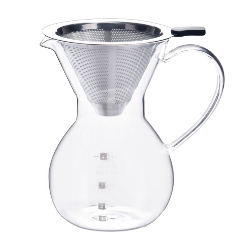 Koffie dripper brouwer glas koffiepot