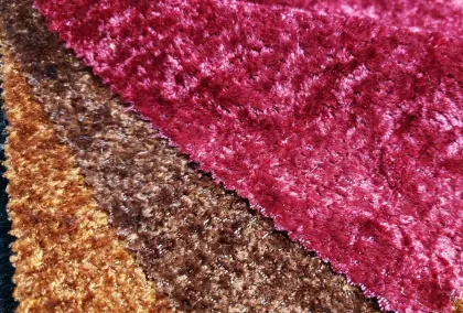 Multiple Colors Yarn-dyed Polyester Ice Velvet Fabric