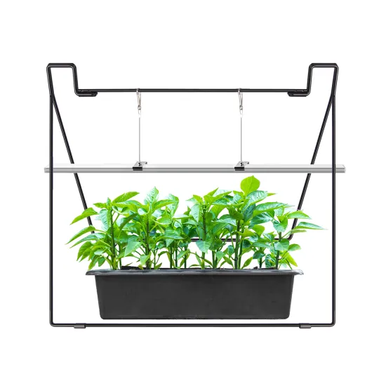 EDKFARM Mini Desktop Plant Grow Light Stand & Microgreens Growing Kit