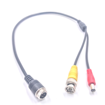 Cables de conector de aviación y vehículo - DC Cabeza masculina a BNC Male Head Factory