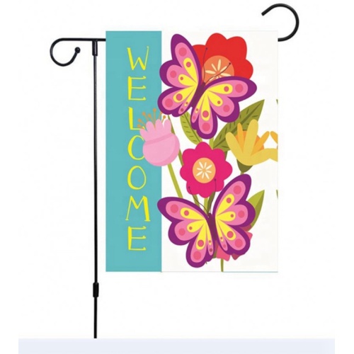 High quality outside Summer january garden flag
