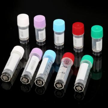 Disposable Plastic PP External Thread Cryogenic Vials 1.5ml