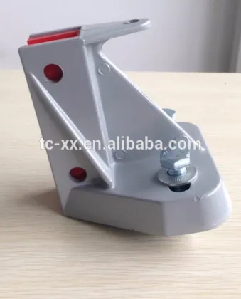 Elevator guide rail shoes