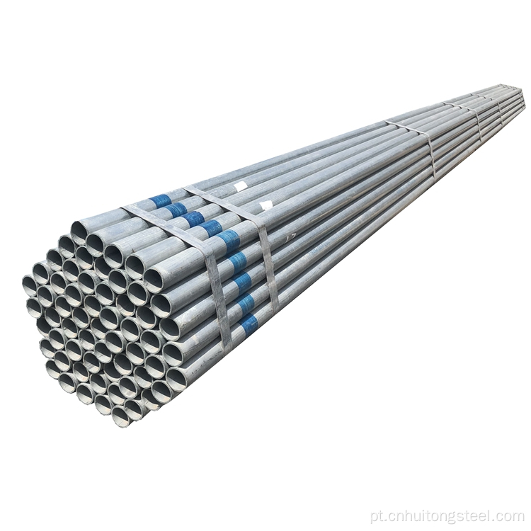 Tubo de aço galvanizado ASTM A53 Hot mergulhado