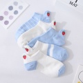 Colección de calcetines para botes de fresa dulce