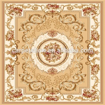 100% pp heat set area rug made in China wilton rug