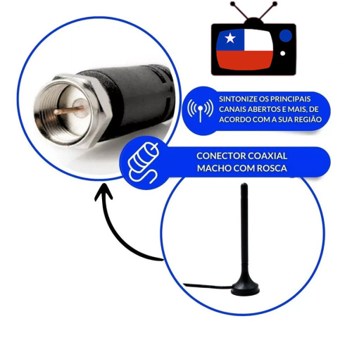 Parabolica Digital Para De Digital Hdtv Tv Antena