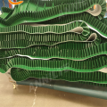 Skirt Edge Baffle PVC Green Conveyor Belt